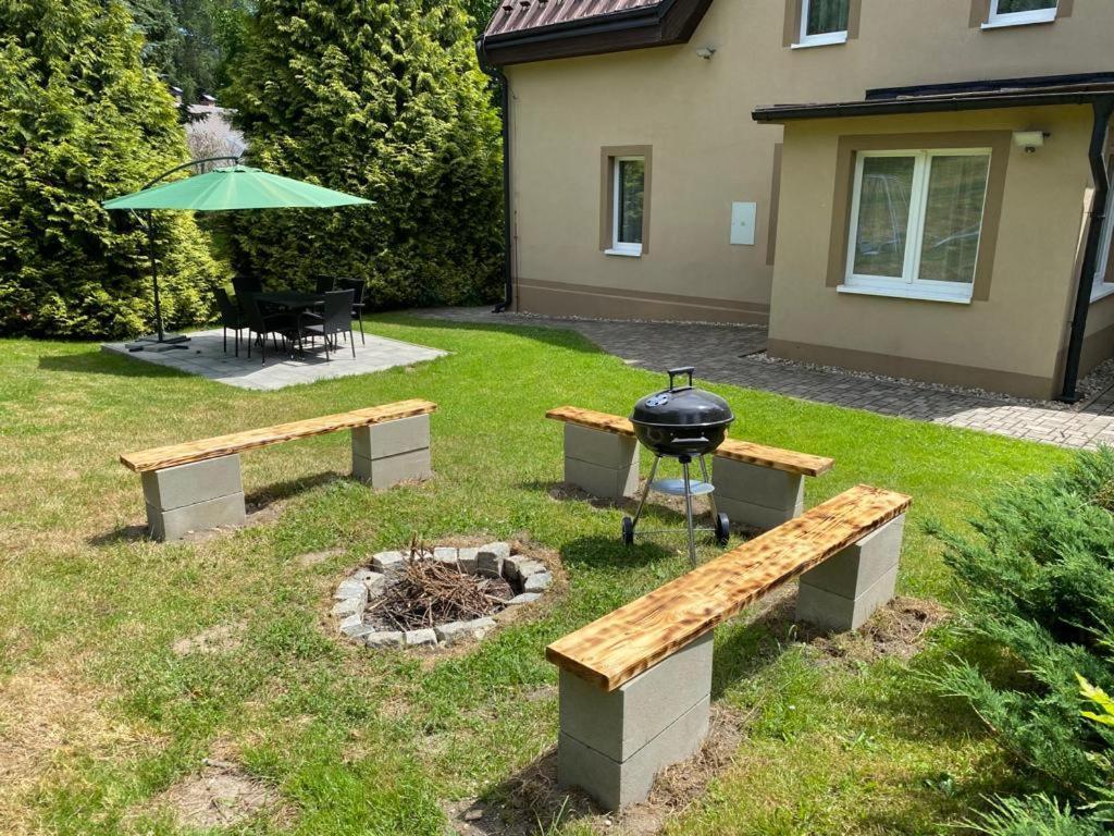 Vila Vlci Hora Krásná Lípa Exteriör bild